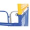 Vestil Steel Work Platform w/2 Door Entry, 36x48, 33-3/8 in. W, 45-3/8 in. D, 1,000 lb. Load Capacity WP-3648-DD - alternate 5